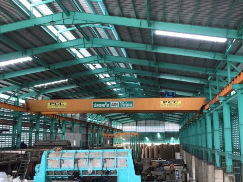 ติดตั้งเครนโรงงาน